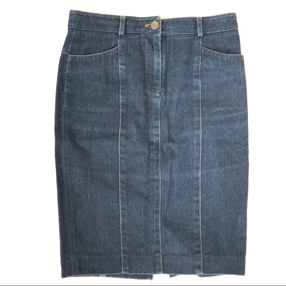 Diane Von Furstenberg Dresses & Skirts - Diane Von Furstenberg Denim Skirt Size 2